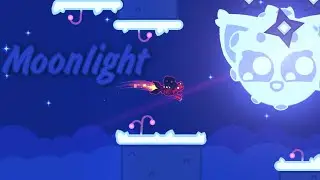 «Moonlight» by Unzor [100%] Geometry Dash 2.11
