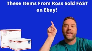 These Items From Ross Sold FAST on Ebay! Ross Finds to Resell Online! How to Ship Ross Items.
