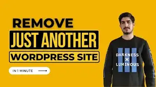 How To Remove Just Another Wordpress Site Text 2026 | Change WordPress Tagline