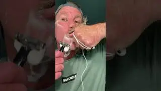Monday ASMR shave. #bobandelliothismustache #handlebarmustache #mustache #escanor