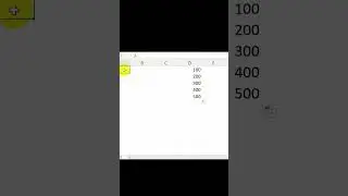 Duplicate the data from the above cell in Excel