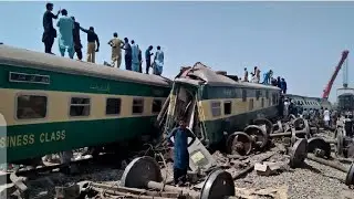 Pakistan Railway || Train Accident 2021
