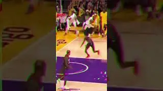 LEBRON JAMES to his guard Dillon Brooks-