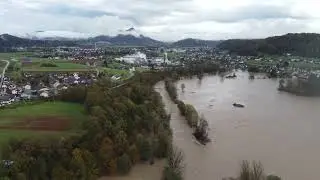 Poplave 27 oktober 2023 Medvode in Sora