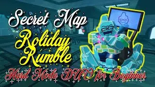 How to DUO Hard mode challenge ROLIDAY RUMBLE for Beginners in Tower Heroes Roblox