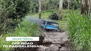 Medan nya cetar, Seseru ini ternyata offroad di pangalengan