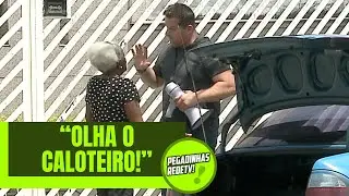 CARRO DA COBRANÇA? PEGADINHA COM A VIZINHANÇA VAI LONGE DEMAIS!