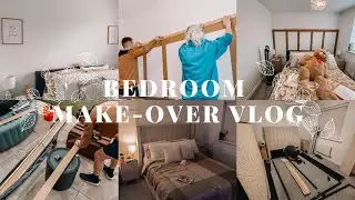 TRANSFORMING OUR BEDROOM - DIY PANELLING, NEW BED, JOULES HAUL