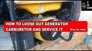 How to loose out carburetor and service it DIY