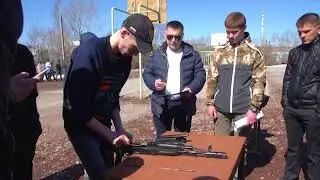 В честь Всероссийского дня призывника для студентов ЛПК прошла спортивно-патриотическая эстафета