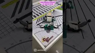 Robot playing drums |Robotics class in Chennai from age 6 years | Quad Robotics | +91 8637612156