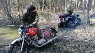 квадроцикл и планета ломаем лед