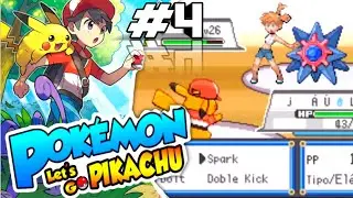 Battle with my Crush🥰 Misty for my 2nd Gym Batch Pokemon Let's Go Pikachu Gameplay Hindi #4 [GBA]
