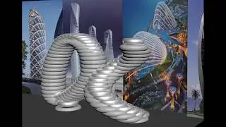 FABULOUS FACADE WITH ALIGN COMMAND IN 3DS MAX
