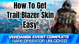 HOW TO UNLOCK TRAIL BLAZER OPERATOR SKIN FAST & EASY IN WARZONE! UNLOCK NEW TRAIL BLAZER SKIN BO6!