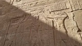 Baptism  (Libations) @ Temple of Heru (Horus) At Edfu