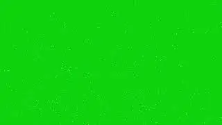 4K Looped Falling Snow Green Screen Overlay - Free Video Loop