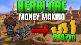 Rs3 HERBLORE is CRAZY GP!! Runescape 3 Money Making