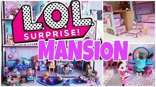 LOL Surprise Doll House Dollhouse Surprise Blind Bag Moving Truck Unboxing Review