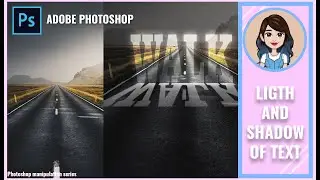 Text Transparency Adobe Photoshop Manipulation | #Textediting #textmanipulation #photoshopdesigns