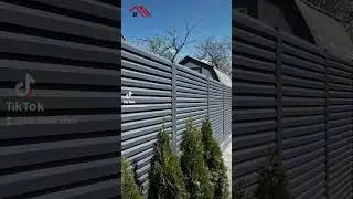 Паркан Ламелі. Паркан Жалюзі