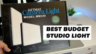 The BEST Budget Studio Light for Youtube Under 2000 | Giftmax Camera Light Unboxing and Review