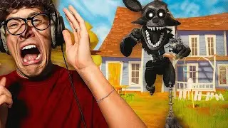I WAS HUMILIATED BY FOXY IN HELLO NEIGHBOR!!