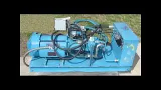 Vickers 15 hp hydraulic power unit. Model 65-5M1W-23-R