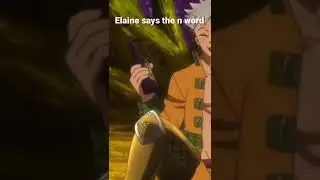 Elaine says the n word again
