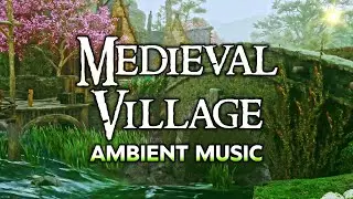 Medieval Mountain Retreat | Meadow Wildflowers, Bird Singing, Nature Ambience | Hogwarts Legacy