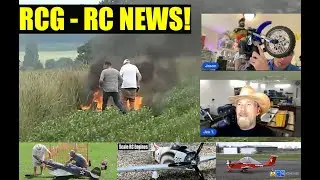 RC NEWS - Fiery Crash, RC Motorcycle, Event Coverage, Hitec Sale, a Music Video and More!