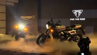 All New Triumph Flat Tracker Launch