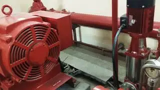 pump room fire fighting system