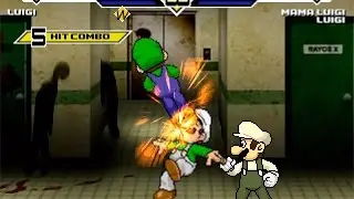 SK MUGEN Special - SSB Luigi Battle Arena: Trial Survival