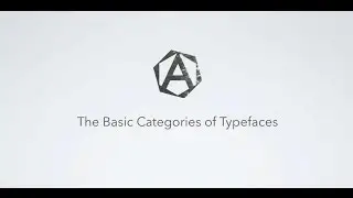 Almost Inevitable: Typography - Categories of Type