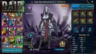 [*/\*] RAID: Shadow Legends - Unlocking Visix the Unbowed (LEGENDARY VOID Champion)