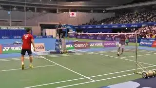 Lee Chong Wei vs Kenichi Tago: PERFECT ANGLE!