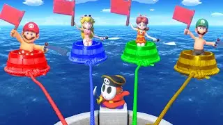 Mario Party Superstars Shy Guy Says +More Minigames (Mario Boxers)