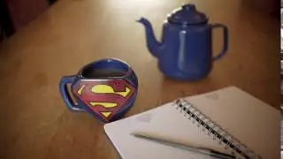 Mug Superman 3D Logo -  www.tasse-toi.com
