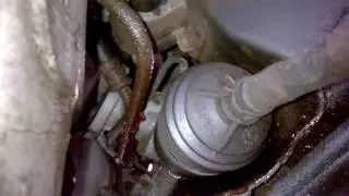 Hyundai Getz Power Steering Rack Fluid Leak