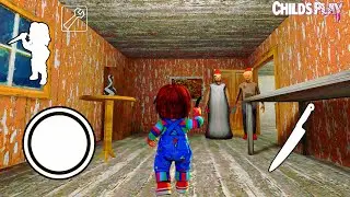 Playing As CHUCKY From THE CHILD'S PLAY In Granny Chapter 1 On Hard Mode!