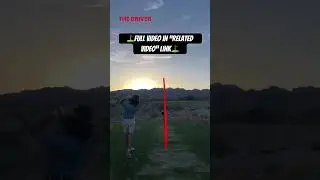 ⛳️2️⃣Holes in 90 sec⏱️ Part III FULL VID IN “related video” LINK🙏🏽#golf #golfswing #golflife