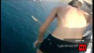 Смертельный прыжок ЖЕСТЬ)
