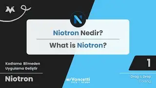 Develop Mobile Apps Without Coding - What is Niotron? | Niotron Lessons 1