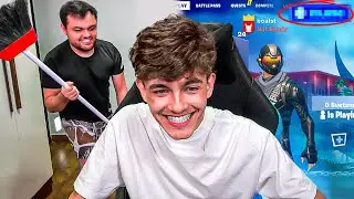 INVADI A CONTA DO MEU IRMÃO E GASTEI TODOS VBUCKS