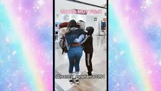 Haci fue como Darian recibió a su Mama y hermanito en el Aeropuerto