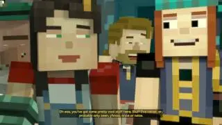 Minecraft: Story Mode Season 2 Armor up