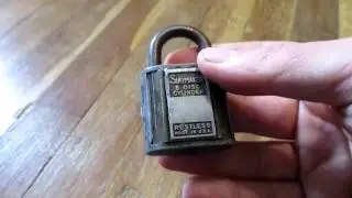 (003) Slaymaker disk lock picked open