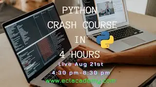 Python in 4 hours | Python Crash Course