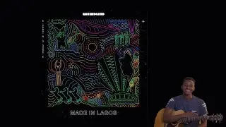 WizKid - No Stress (Official Video) (Guitar Tutorial)